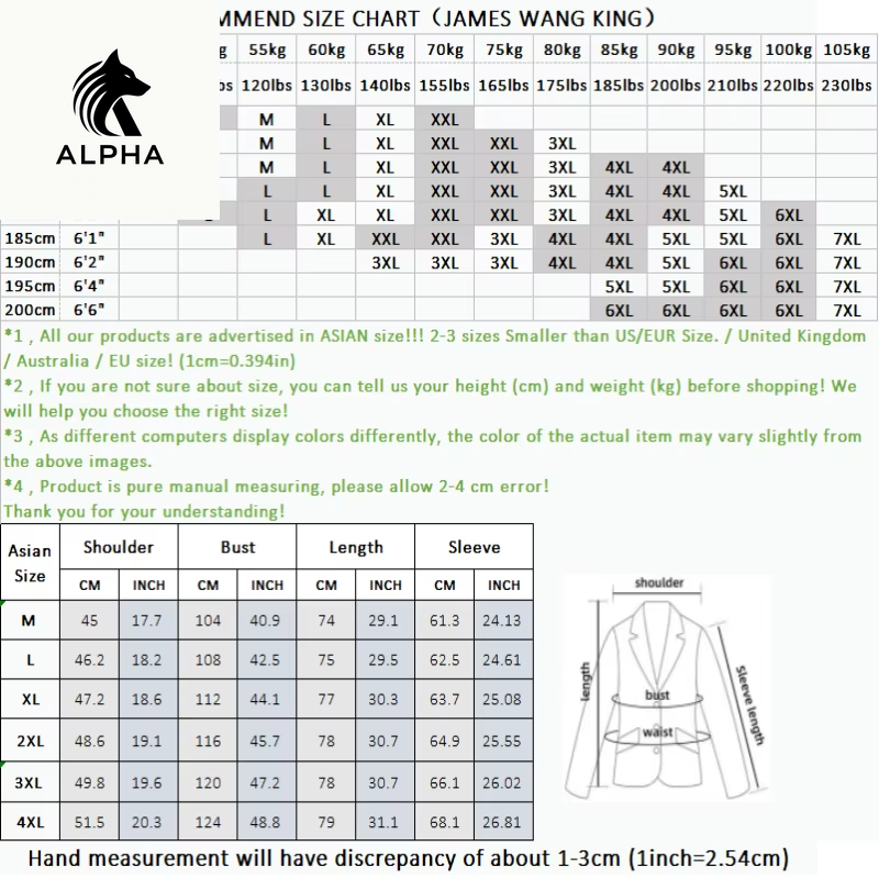 alyumnialpha Men'S Double Collar Wool Coat Fashion Handsome Autumn Winter Business Style High Quality Middle-Aged Men'S Fashion Woolen Coat